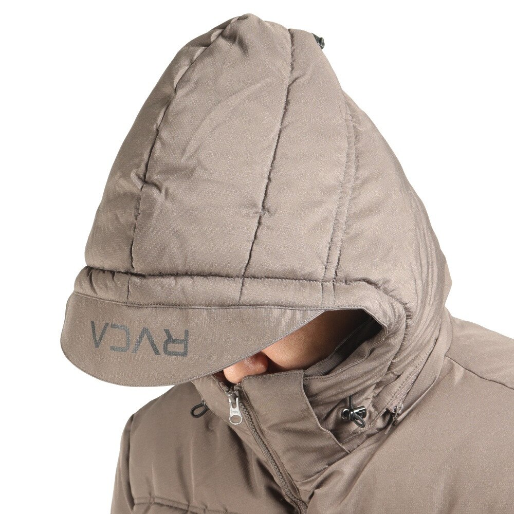 RVCA（メンズ）ジャケット メンズ  VISOR HOODED PUFFER  BC042770 MSH