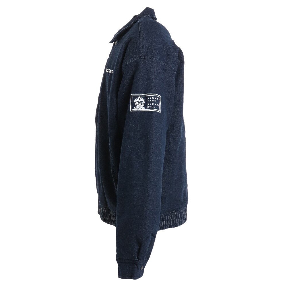 SESSIONS（メンズ）DENIM BOMBER ジャケット 227185 IBLU アウター コート 冬 あったか