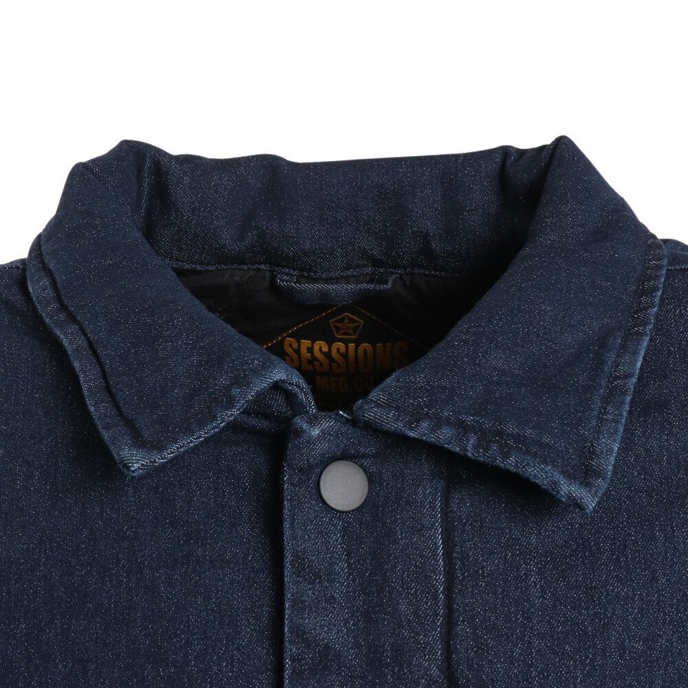 SESSIONS（メンズ）DENIM BOMBER ジャケット 227185 IBLU アウター コート 冬 あったか