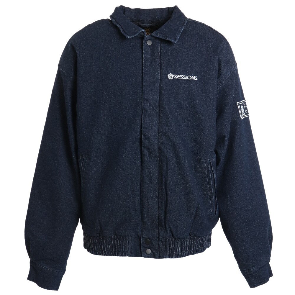 セッションズ（SESSIONS）（メンズ）DENIM BOMBER ジャケット 227185 IBLU アウター コート 冬 あったか