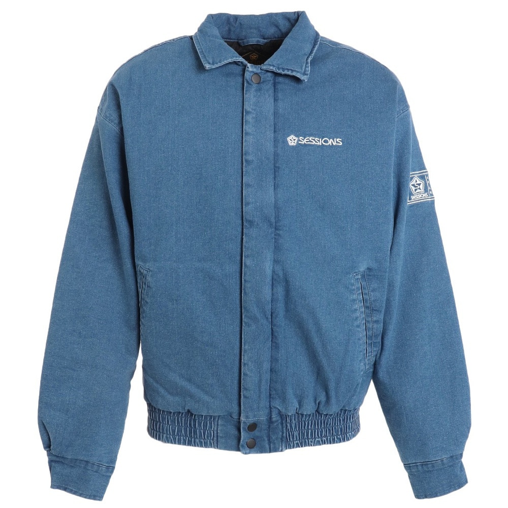 セッションズ（SESSIONS）（メンズ）DENIM BOMBER ジャケット 227185 LBLU アウター コート 冬 あったか