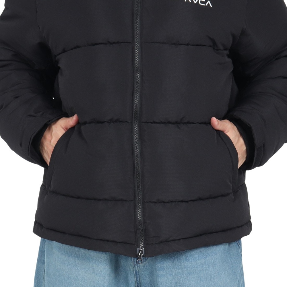 ルーカ（RVCA）（メンズ）パファージャケットBE042767 BLK