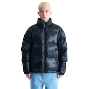 (メンズ)フェイクレザー パデッド ジャケット 24FWDJK244056BLK