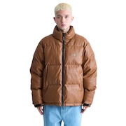 (メンズ)フェイクレザー パデッド ジャケット 24FWDJK244056BRN