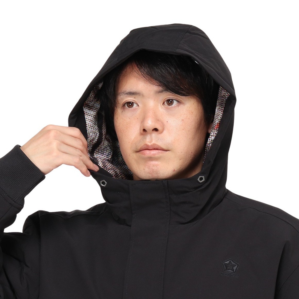 セッションズ（SESSIONS）（メンズ）BOBBER フーディー ジャケット 247214 BLK