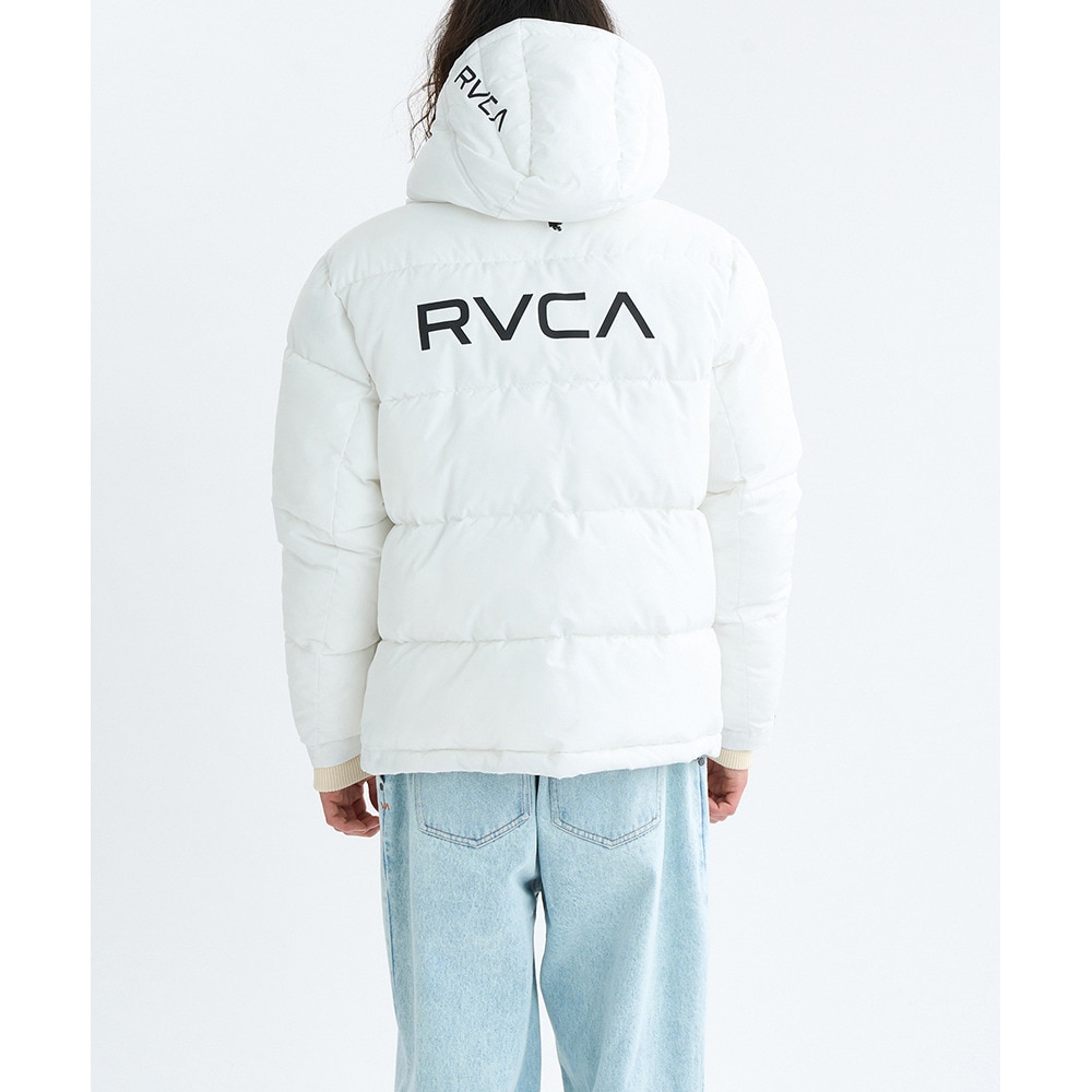 ルーカ（RVCA）（メンズ、レディース）バックプリント パファー ジャケット BF042760 ANW