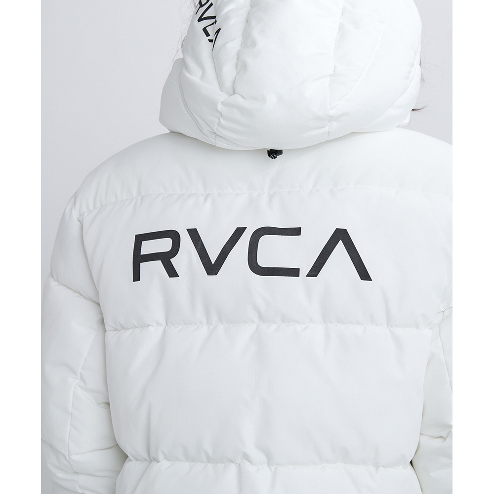 ルーカ（RVCA）（メンズ、レディース）バックプリント パファー ジャケット BF042760 ANW