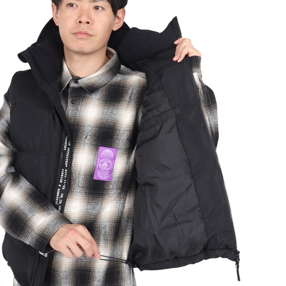 ルーカ（RVCA）（メンズ）PUFFER ベスト BE042768 BLK