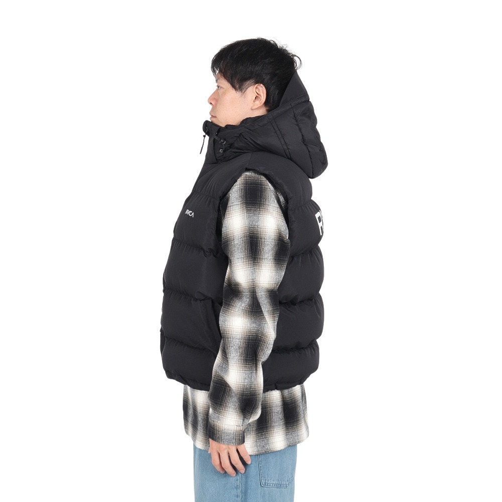 ルーカ（RVCA）（メンズ）PUFFER ベスト BE042768 BLK