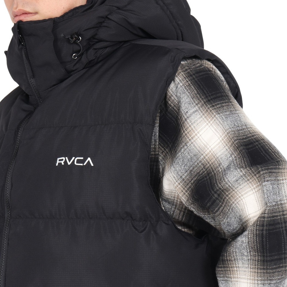 ルーカ（RVCA）（メンズ）PUFFER ベスト BE042768 BLK