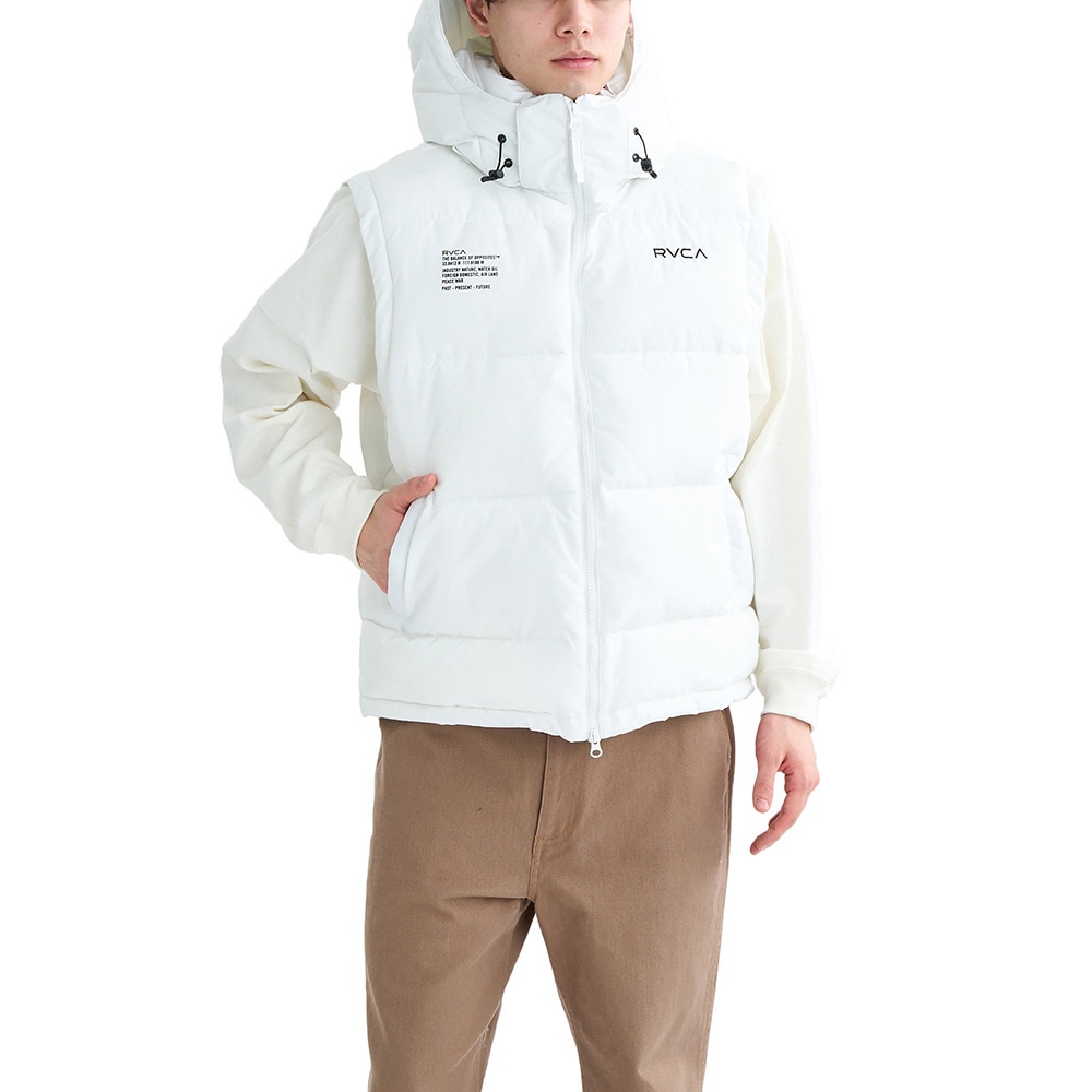 ルーカ（RVCA）（メンズ、レディース）パファー ベスト BF042762 ANW