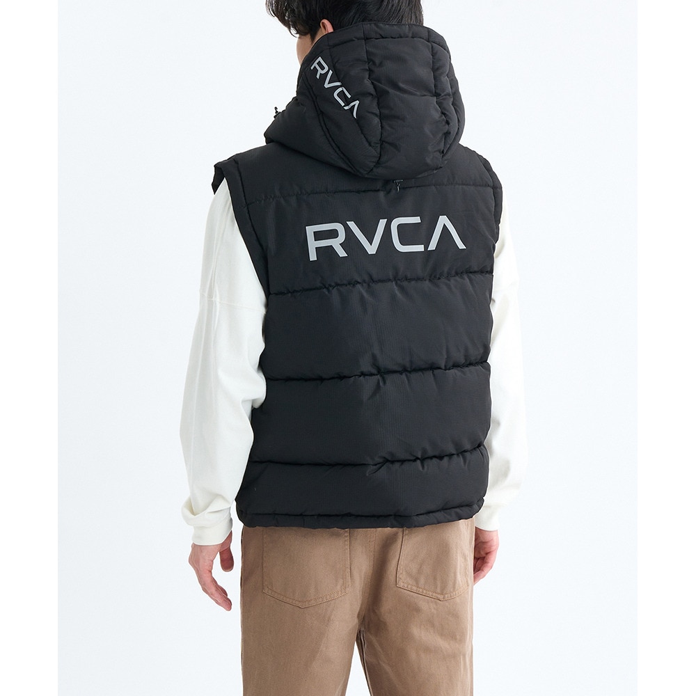 ルーカ（RVCA）（メンズ、レディース）パファー ベスト BF042762 BLK