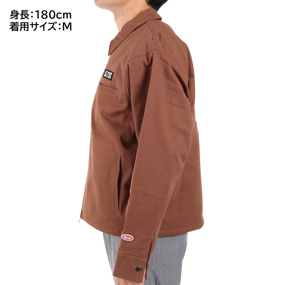 SLYDE（SLYDE）（メンズ）INNER BOA WORK JACKET sl2021aw015-BRN アウター コート 冬 あったか