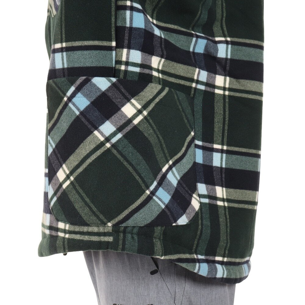 SLYDE（SLYDE）（メンズ）FLANNEL SHIRT JACKET sl2021aw022-GRN アウター コート 冬 あったか