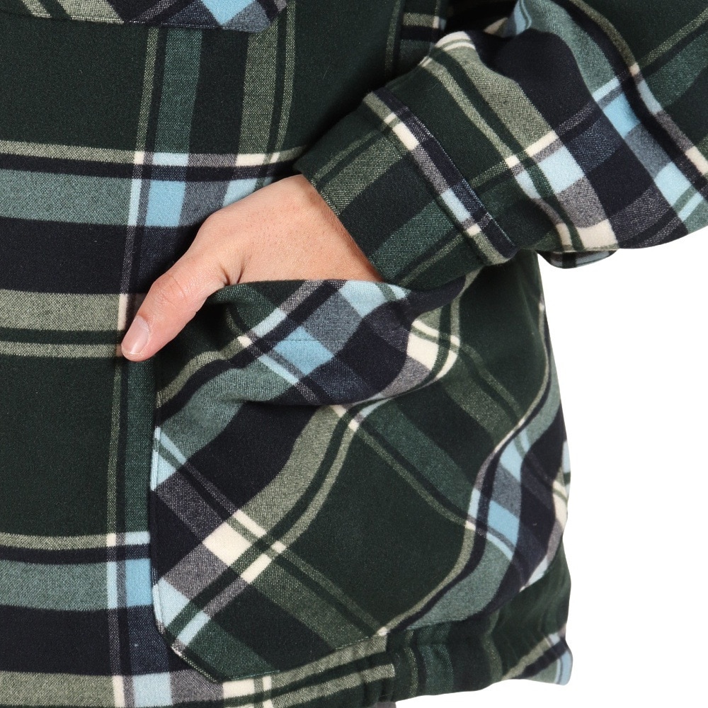 SLYDE（SLYDE）（メンズ）FLANNEL SHIRT JACKET sl2021aw022-GRN アウター コート 冬 あったか