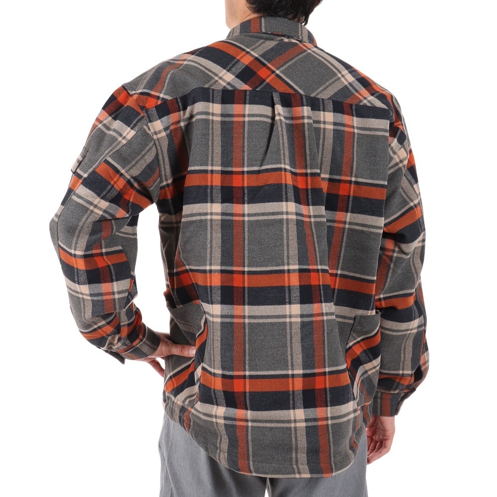 SLYDE（SLYDE）（メンズ）FLANNEL SHIRT JACKET sl2021aw022-ORG アウター コート 冬 あったか