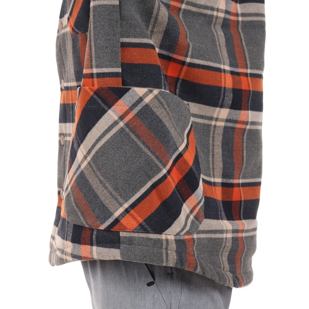 SLYDE（SLYDE）（メンズ）FLANNEL SHIRT JACKET sl2021aw022-ORG アウター コート 冬 あったか