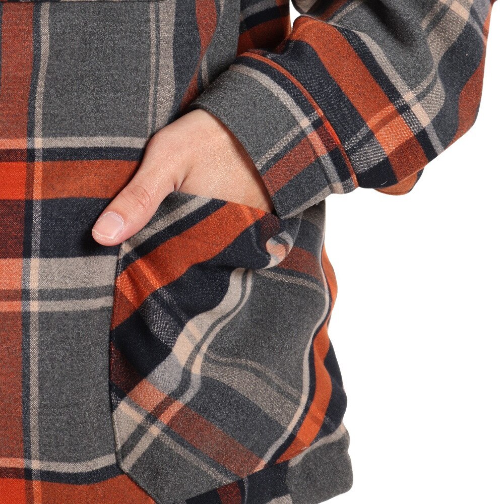 SLYDE（SLYDE）（メンズ）FLANNEL SHIRT JACKET sl2021aw022-ORG アウター コート 冬 あったか