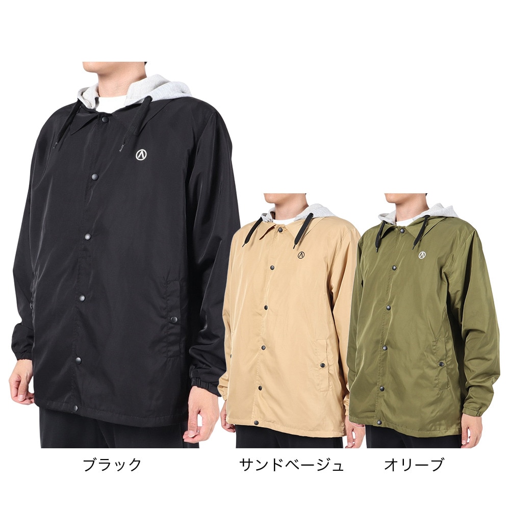 エアボーン（ARBN）（メンズ）コーチジャケット AB23FWM-APP811BLK