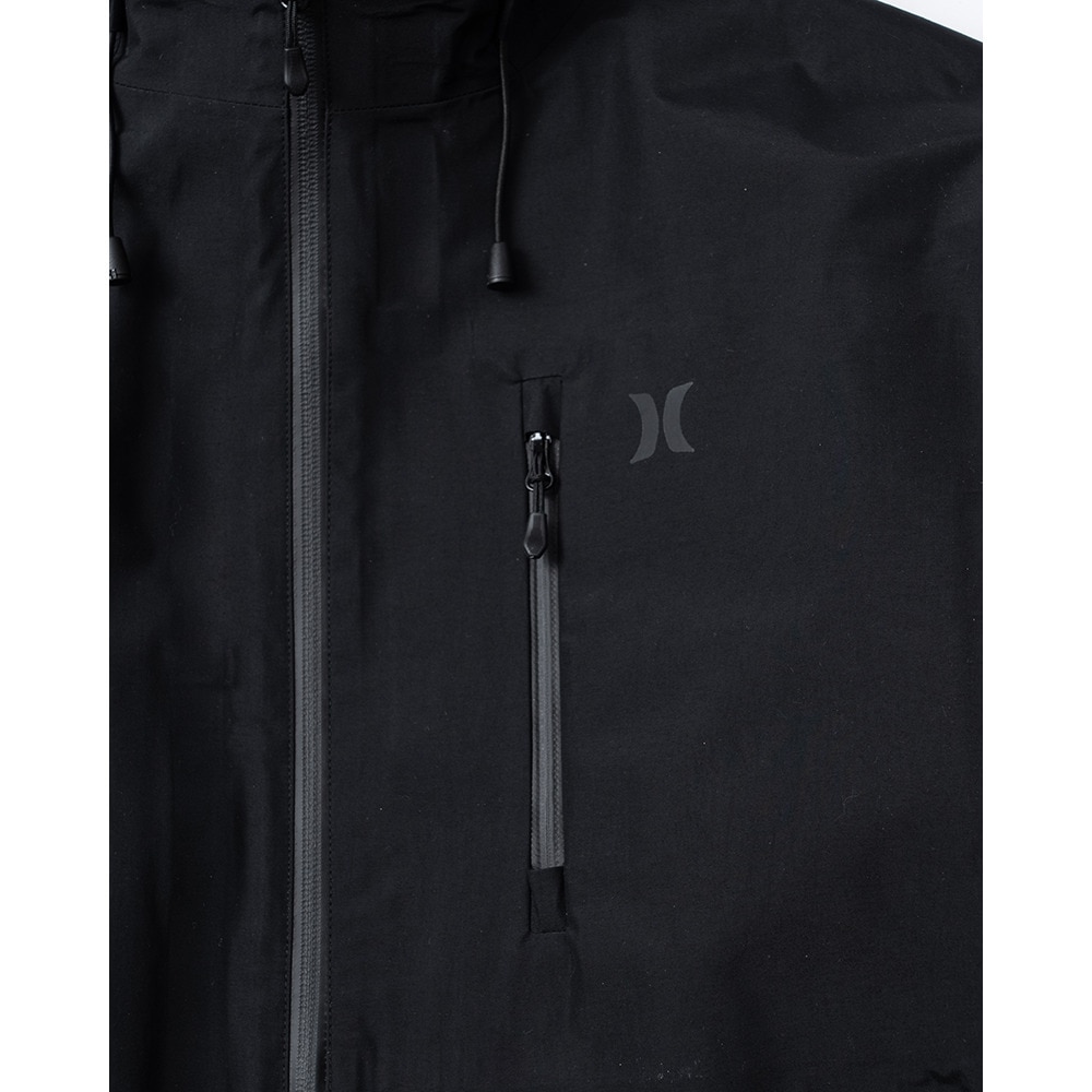 ハーレー（HURLEY）（メンズ）PHANTOM 3LAYER LONG コート MJK2200007-BLK