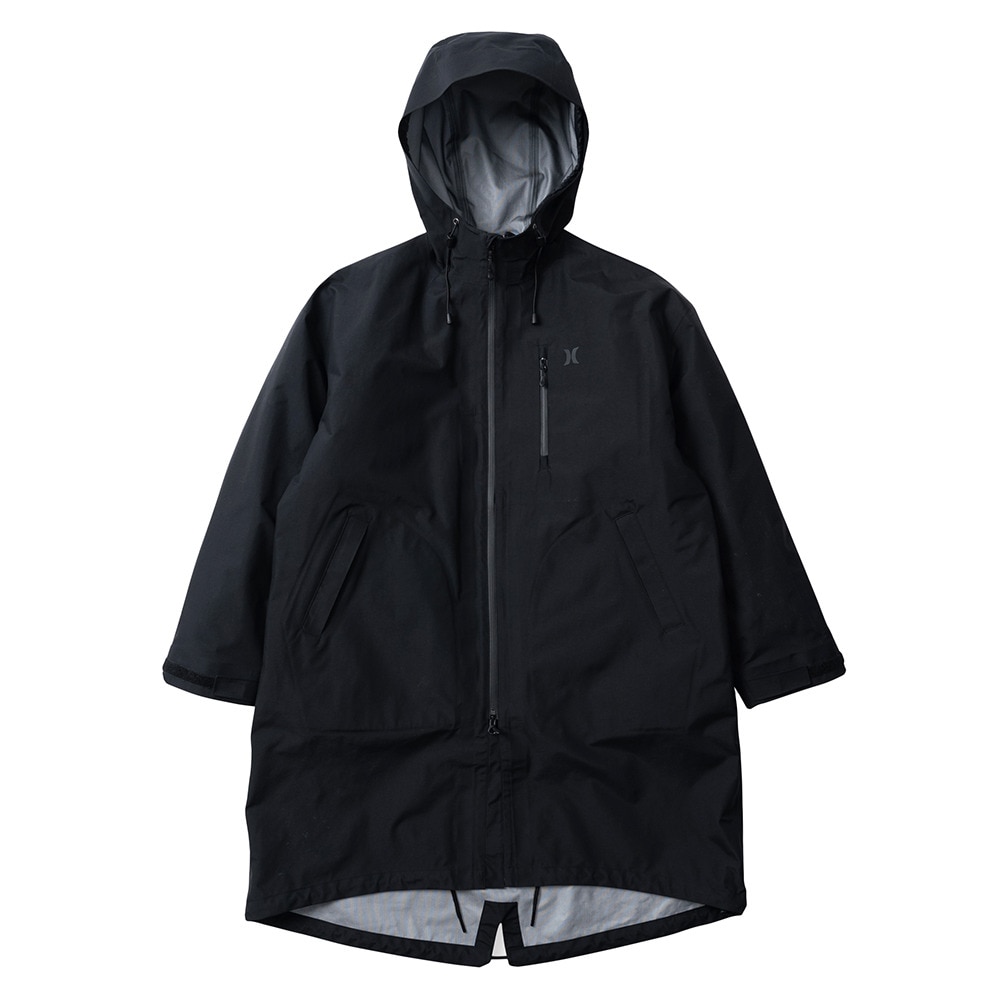 ハーレー（HURLEY）（メンズ）PHANTOM 3LAYER LONG コート MJK2200007-BLK