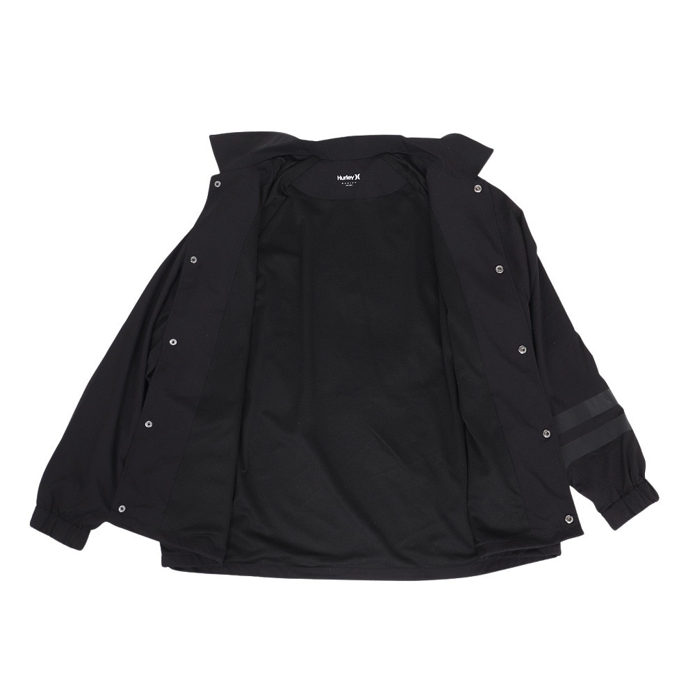 ハーレー（HURLEY）（メンズ）ファントム ウーブン コーチ ジャケット MCBR242068-BLK
