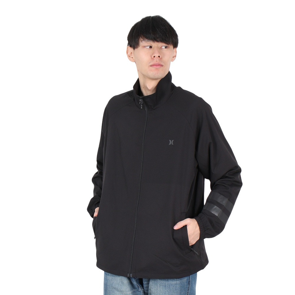 ハーレー（HURLEY）（メンズ）ファントム ウーブン トラックジャケット MCBR242069-BLK