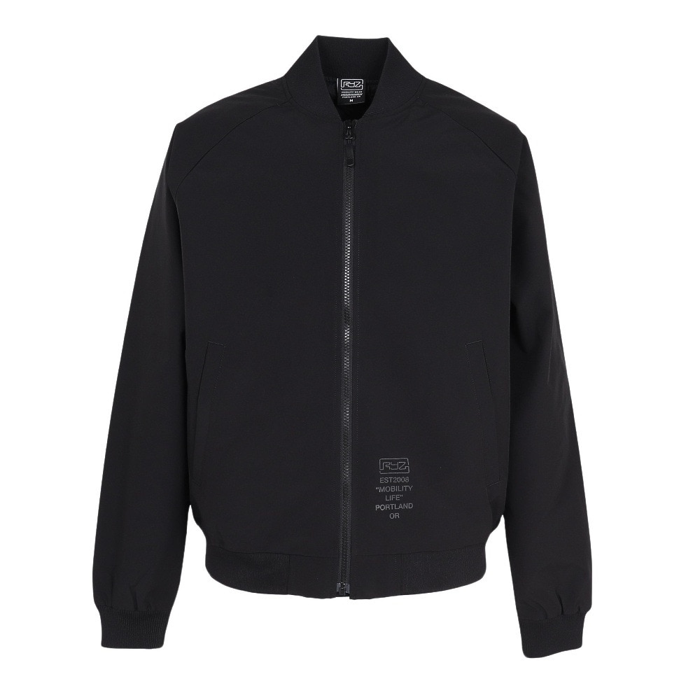 ライズ（RYZ）（メンズ）SCR BLOUSON 布帛ジャケット RZ10EG25FW0013 BLK