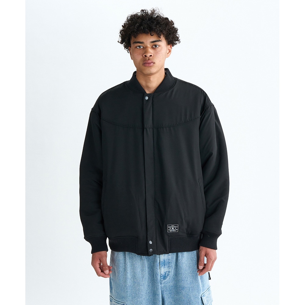 ディーシーシューズ（DC SHOES）（メンズ）リバーシブル スタンド ジャケット 25FWDJK254023BKN