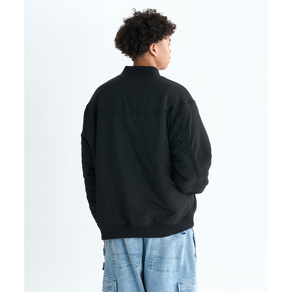 ディーシーシューズ（DC SHOES）（メンズ）リバーシブル スタンド ジャケット 25FWDJK254023BKN