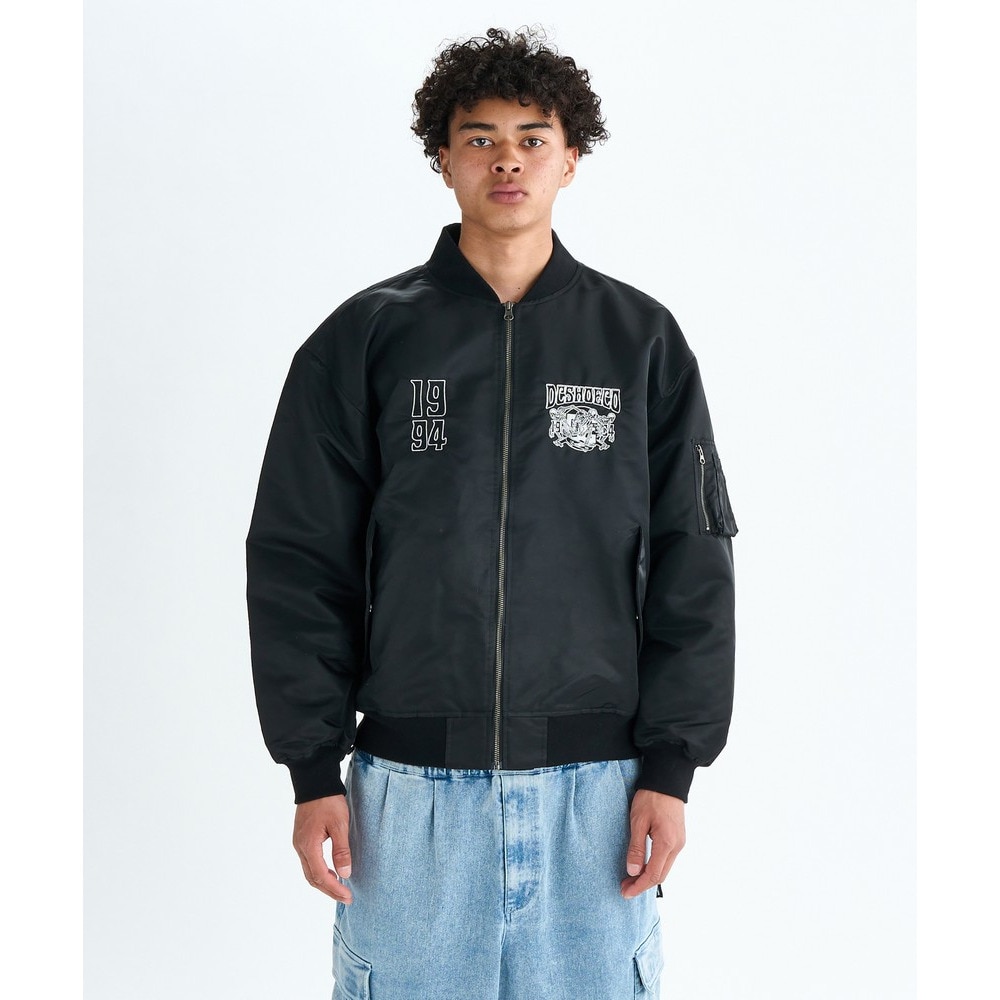 ディーシーシューズ（DC SHOES）（メンズ）FLIGHT ジャケット 25FWDJK254025BLK