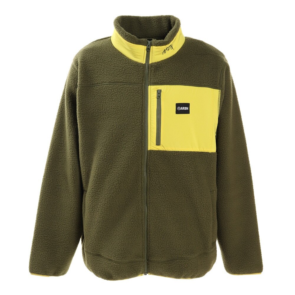  ボア フリース ボアジャケット ARBN20-8008-olive もこもこ