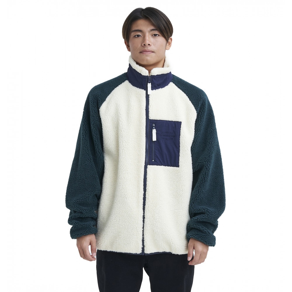 クイックシルバー（Quiksilver）（メンズ）ボアフリーススタンド