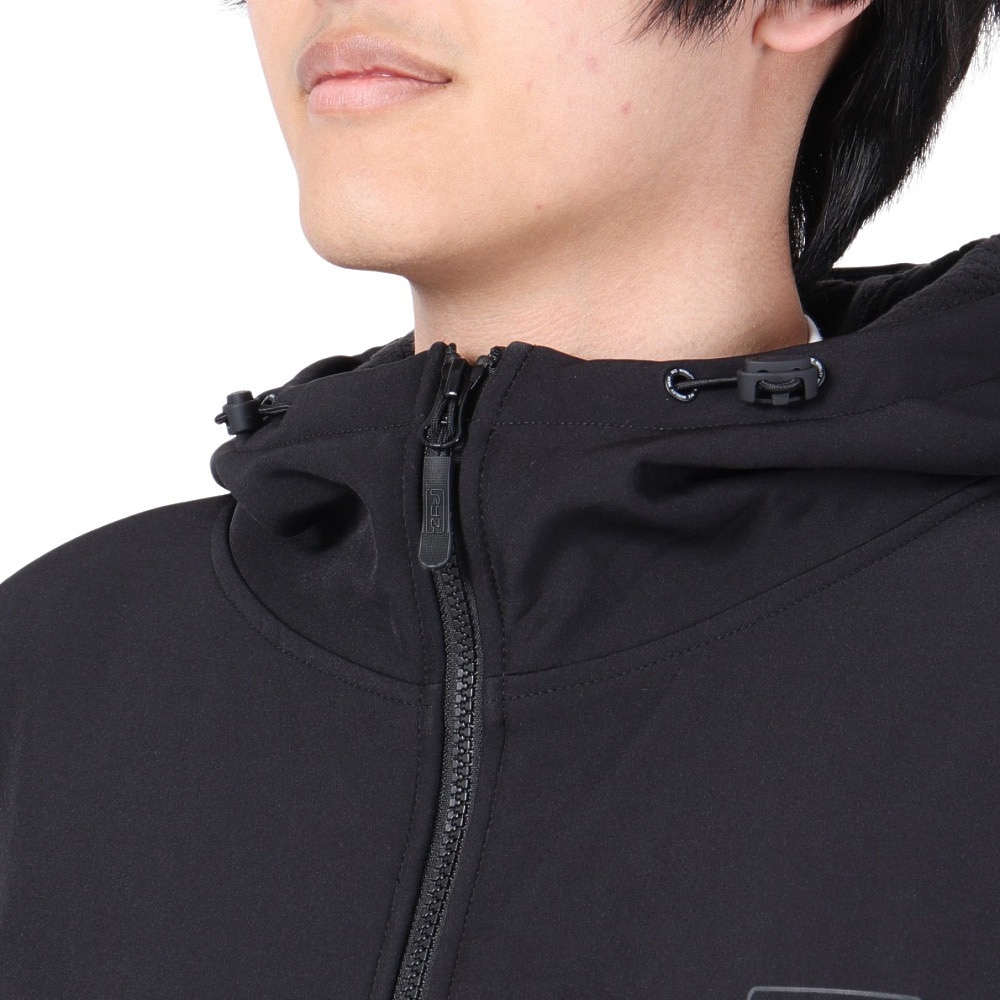 ライズ（RYZ）（メンズ）MFX BONDED ジップ パーカー RZ10EG23FW0007 BLK