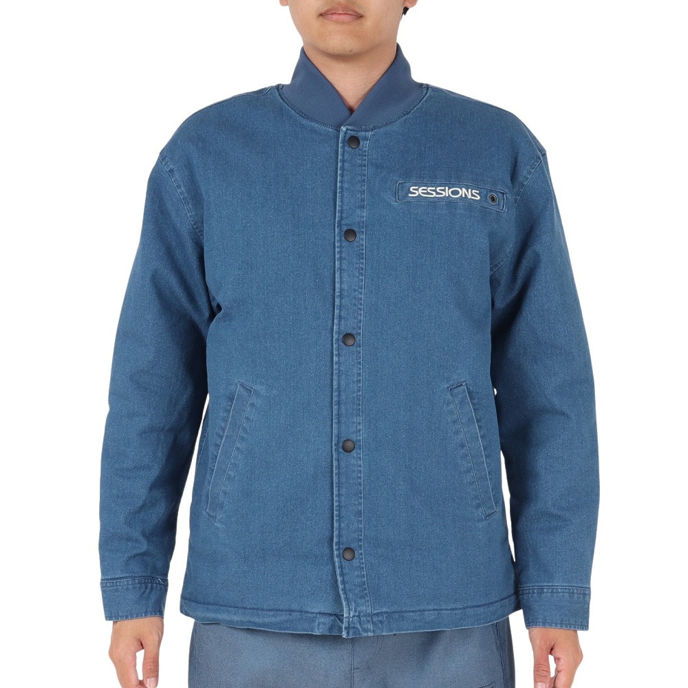 セッションズ（SESSIONS）（メンズ）DENIM BOMBER ジャケット 237194 LBLU