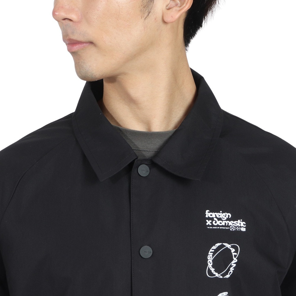 ルーカ（RVCA）（メンズ）UP SS コーチジャケット BE042772 BLK