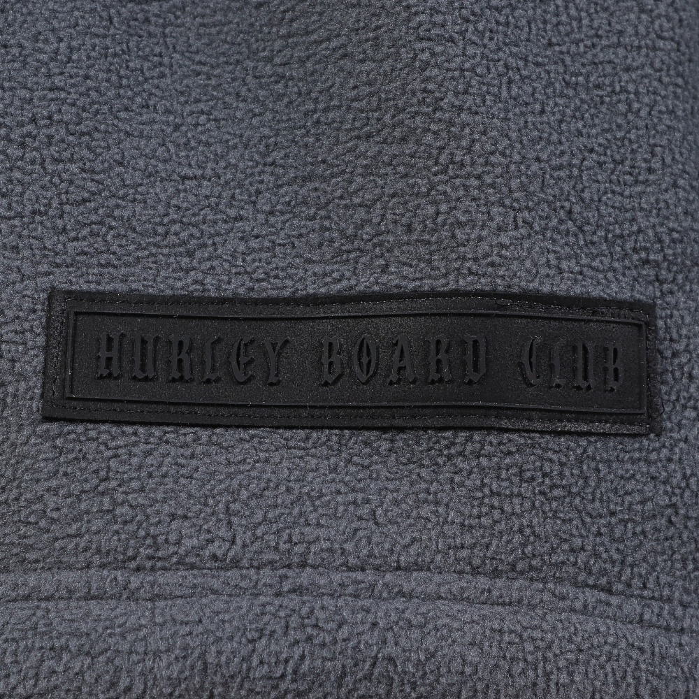 ハーレー（HURLEY）（メンズ）マイクロ フリース プルオーバー 1/4ジップ MCFF242035-BLK