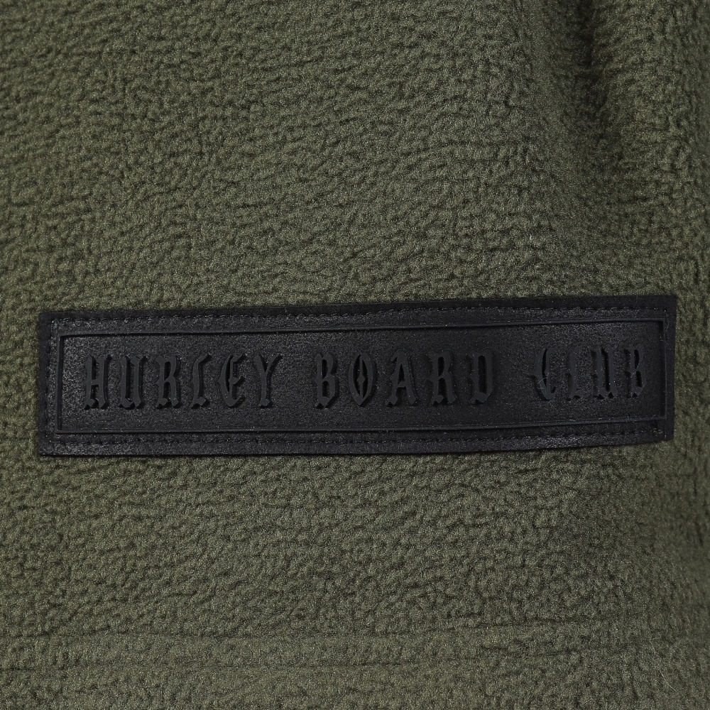 ハーレー（HURLEY）（メンズ）マイクロ フリース プルオーバー 1/4ジップ MCFF242035-OLV