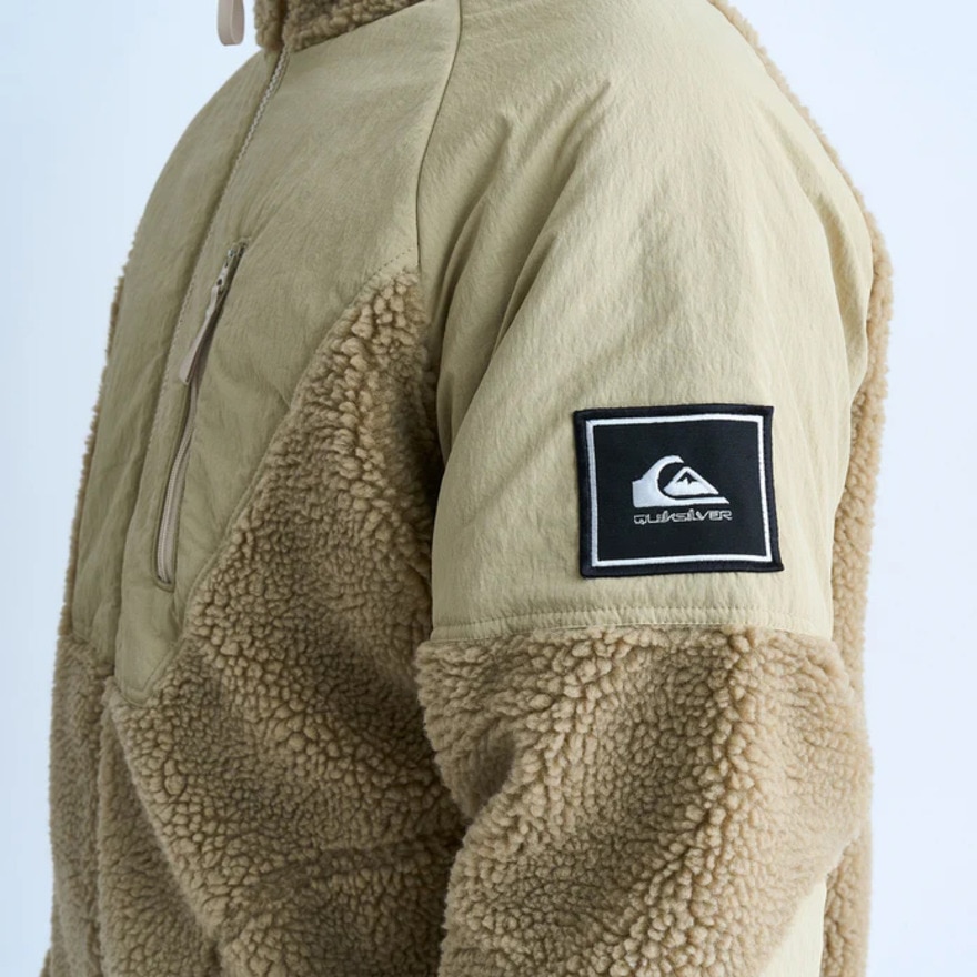 クイックシルバー（Quiksilver）（メンズ）ボア フリース ブルゾン 24FWQJK244086BGE