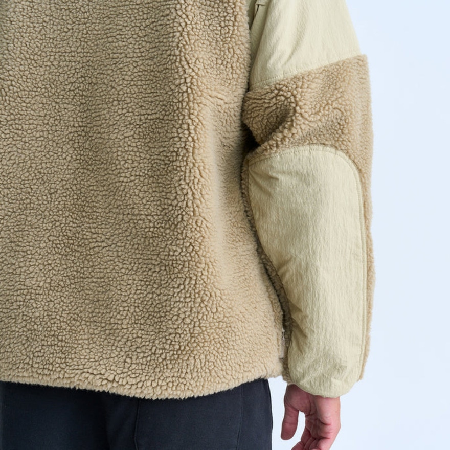 クイックシルバー（Quiksilver）（メンズ）ボア フリース ブルゾン 24FWQJK244086BGE
