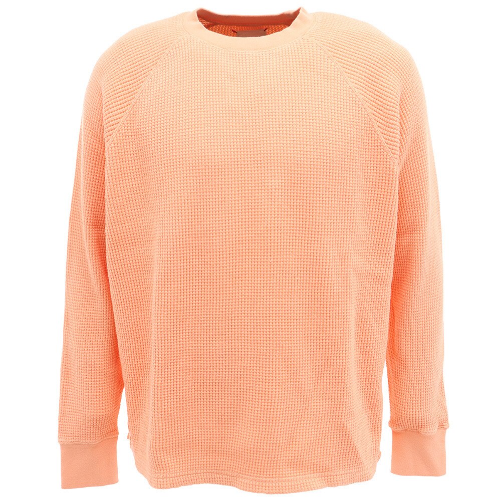 Tシャツ メンズ 長袖 PIGMENT THERMAL CREW SV-20SSAP005-ORG