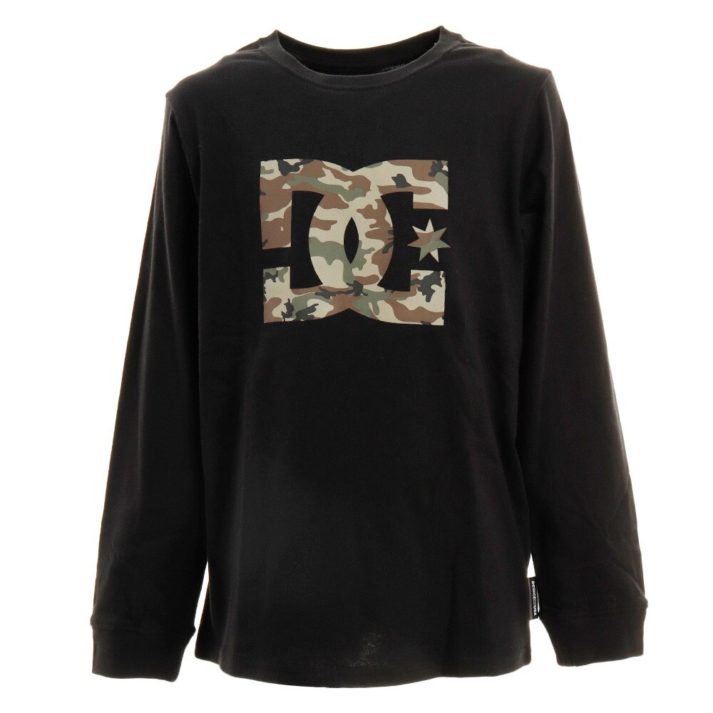 Tシャツ ジュニア 長袖 19 KD STAR LS キッズ ロゴ クルーネック 19FW7425J988BCM オンライン価格