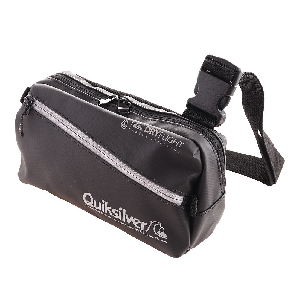 QUIK BLOCK ウェストバッグ 3L 撥水 ドライフライト 19FWQBG194303BLK オンライン価格