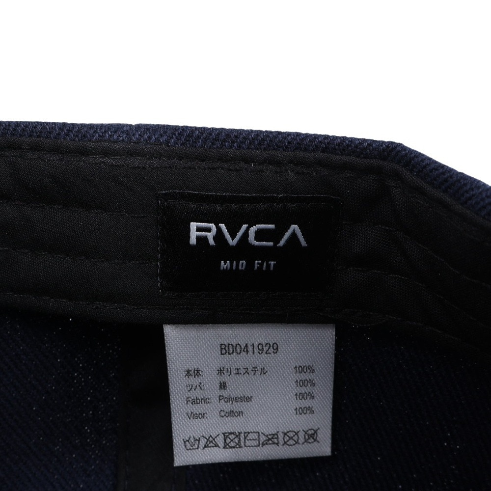 ルーカ（RVCA）（メンズ）キャップ TWILL SNAPBACK II  BD041929 MVY