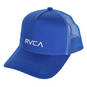 (メンズ)キャップ メンズ SMALL RVCA TRUCKER  BD041933 BLU