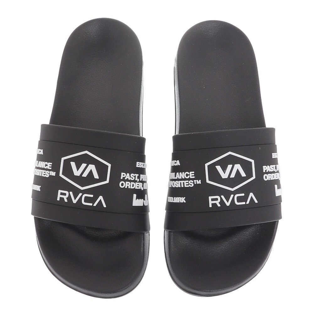 ルーカ（RVCA）（メンズ）サンダル メンズ CHANMAIL SHOWER SLIDE  BD041976 BLK