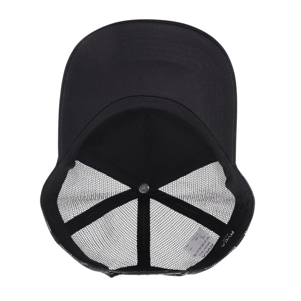 ルーカ（RVCA）（メンズ）RECESSION TRUCKER キャップ BE041913 BLK