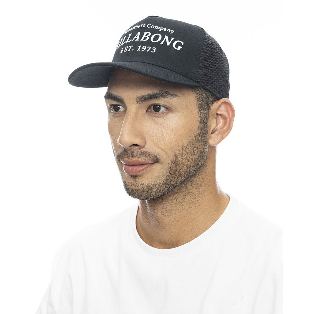 ビラボン（BILLABONG）（メンズ）TWILL TRUCKER メッシュキャップ BE011959 BLK