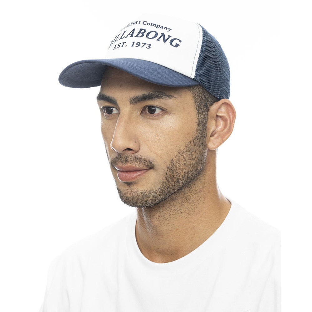 ビラボン（BILLABONG）（メンズ）TWILL TRUCKER メッシュキャップ BE011959 NVY
