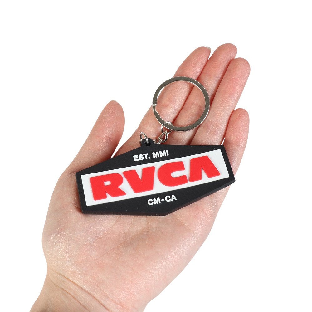 ルーカ（RVCA）（メンズ、レディース、キッズ）ラバー キーリング